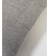 Чехол для подушки Alcara серый с белой каймой 45 x 45 см