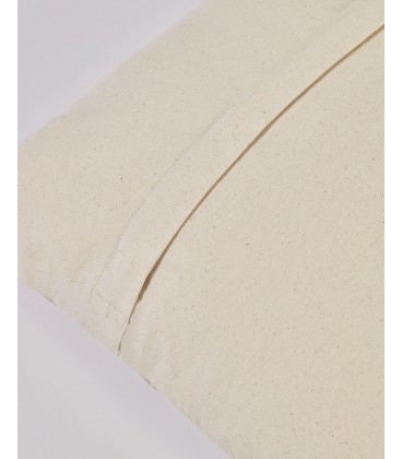 Чехол для подушки из Llaru белого цвета с разноцветными грибами 45 x 45 см