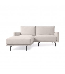 Galene 3-местный диван левосторонний с обивкой бежевого цвета 214 см