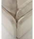 Диван-кровать Tanit белый с ножками из массива бука с натуральной отделкой 210 см