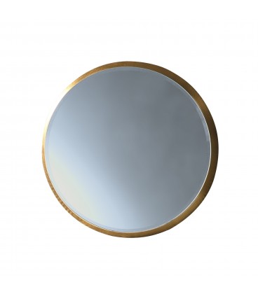 Зеркало круглое Aries 54Ø золото