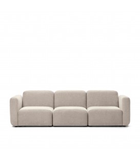 Neom Трехместный модульный диван бежевого цвета 263 см