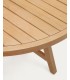 Urgell Круглый уличный стол из массива эвкалипта Ø 130 см