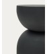 Rachel Приставной столик из металла с черной отделкой Ø 30,5 см