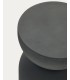 Rachel Приставной столик из металла с черной отделкой Ø 30,5 см