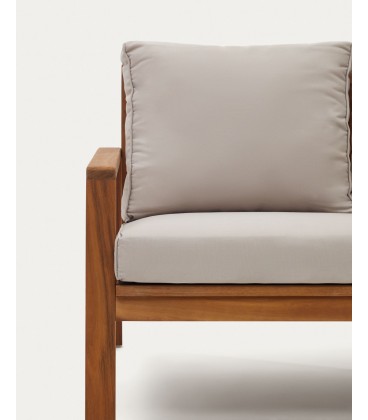Frares Комплект, 2-местный диван, 2 кресла и журнальный столик из массива акации
