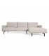 Galene 4-местный диван с правым шезлонгом бежевого цвета 314 см