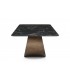 Стол DT9305FCI (240) черный керамика/бронзовый