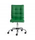Кресло офисное ZERO, иск. кожа, зеленый