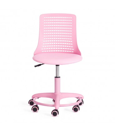 Детское кресло KIDDY, экокожа розовый