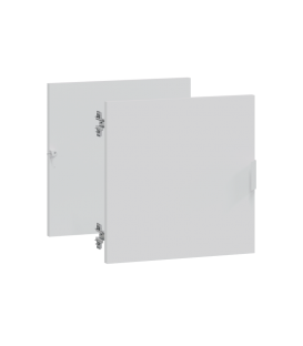 Дверца Фора 4.3 с задней стенкой в комплекте для открытого стеллажа, ДСП, цвет белый