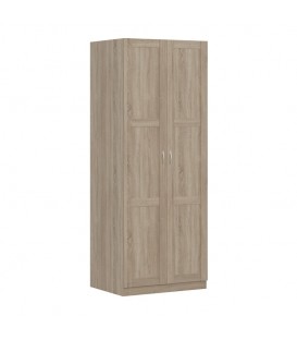 Шкаф ПЕГАС двухдверный с рамочным фасадом, ДСП, цвет Дуб Сонома 2.04.01.080.3