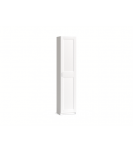 Шкаф МАКС однодверный узкий, ДСП, цвет белый 2.06.01.020.1