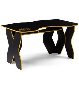 Компьютерный стол Вивианн черный / желтый