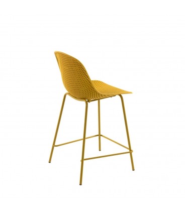 Полубарный стул Quinby желтый