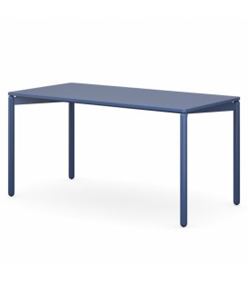 Стол обеденный Saga, 75х150 см, синий