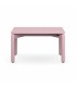 Столик кофейный Saga, 50х70 см, розовый