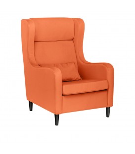 Кресло Leset Хилтон, велюр, V39 оранжевый