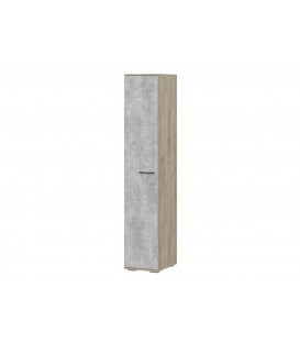 Шкаф Бостон ШК-400 дуб крафт серый / бетонный камень 552911