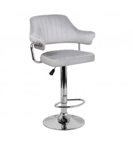 Барный стул ЧАРЛИ WX-2915, светло-серый