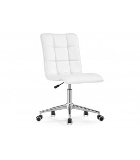 Компьютерное кресло Квадро белый / хром  539654