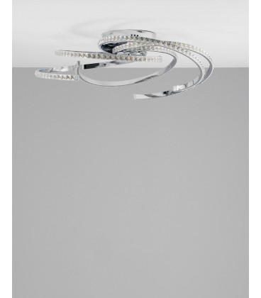 Светодиодная потолочная люстра с пультом Moderli V2785-CL Ello LED 170W