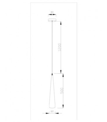 Светодиодный подвесной светильник Moderli V2353-PL Epoch LED*3W