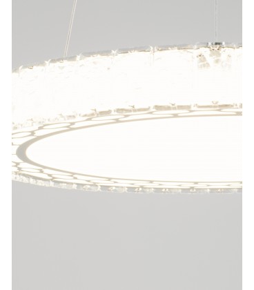 Светодиодная подвесная люстра Moderli V1600-PL Ice LED*107W