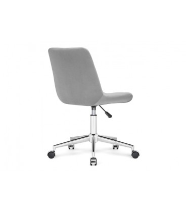 Компьютерное кресло Честер светло-серый / хром 583973
