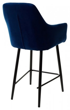 Полубарный стул Роден Premier 22 Синий, велюр