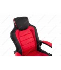Компьютерное кресло Kadis темно-красное / черное недорого