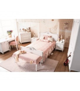 ROMANTIC кровать SINGLE XL (120x200)