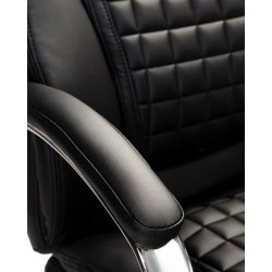 Офисное кресло для руководителей DOBRIN CHESTER LMR-114B, черное