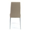 Стул Easy Chair (mod. 24), пепельно-коричневый, ножки серые купить в интернет-магазине