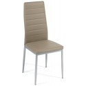 Стул Easy Chair (mod. 24), пепельно-коричневый, ножки серые недорого