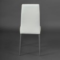 Стул Easy Chair (mod. 24), слоновая кость, ножки серые купить в интернет-магазине