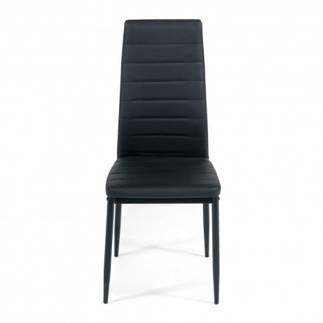 Стул Easy Chair (mod. 24), черный, ножки черные