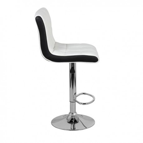 Барный стул ОЛИМП WX-2318B Белый с черным