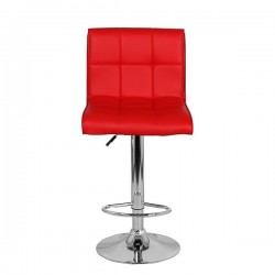 Барный стул ОЛИМП WX-2318B Красный с черным