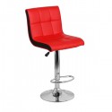 Барный стул ОЛИМП WX-2318B Красный с черным купить в интернет-магазине