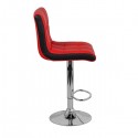 Барный стул ОЛИМП WX-2318B Красный с черным недорого