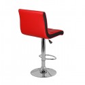 Барный стул ОЛИМП WX-2318B Красный с черным купить с доставкой