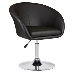 Кресло дизайнерское DOBRIN EDISON LM-8600 (черный)