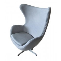 Кресло "EGG CHAIR" светло-серый