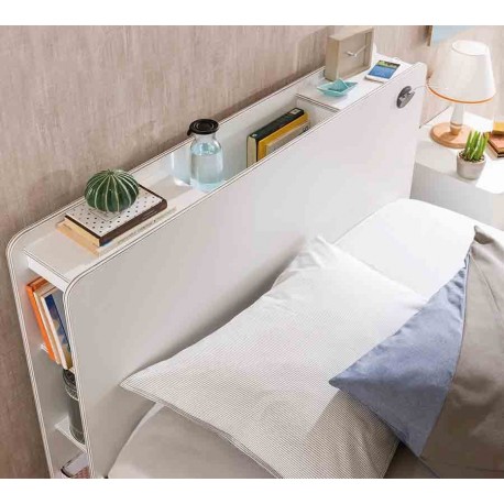Кровать с подъемным механизмом Cilek White 200 на 100 см