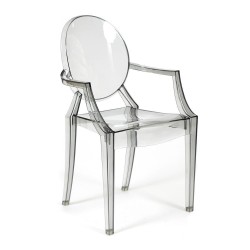 Кресло Secret De Maison MEDALION  (mod. 922), прозрачный серый