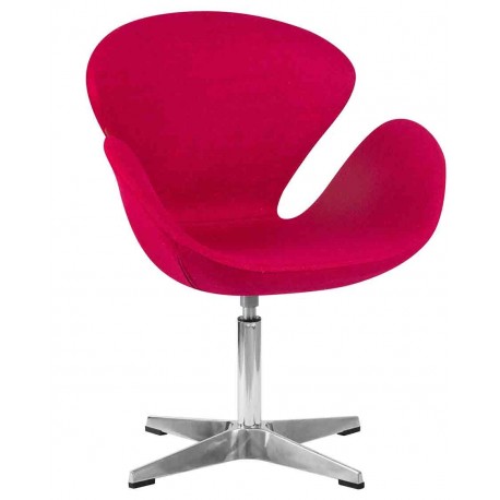 Кресло Swan LMO-69А, ткань, бордовый