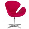 Кресло Swan LMO-69А, ткань, бордовый