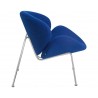 Кресло дизайнерское DOBRIN EMILY LMO-72 (синяя ткань AF6)