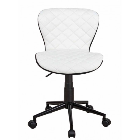Полубарный стул БРЕНД WX-970 белый/черный